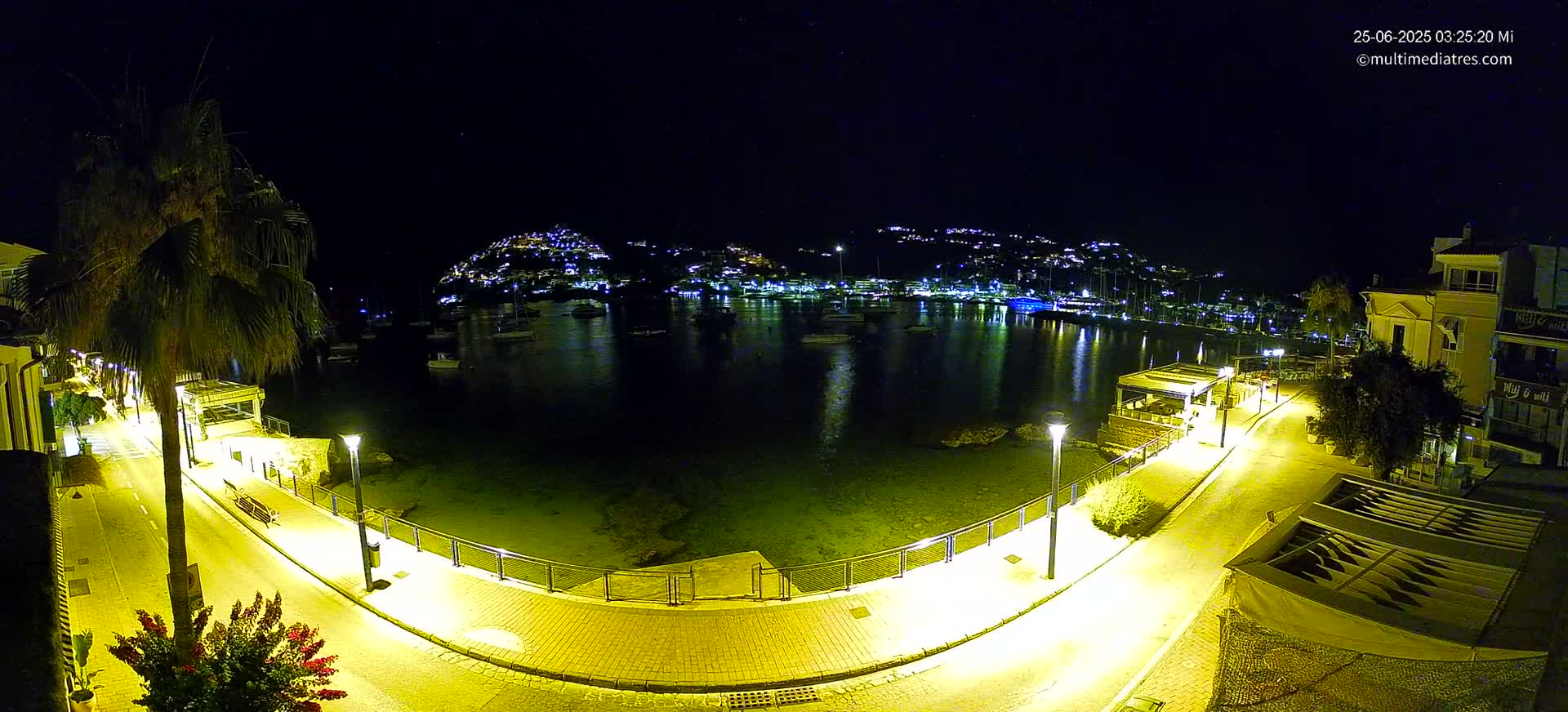 Mallorca, Port d' Andratx Sunset Live Cam - Balearic Islands, Spain
