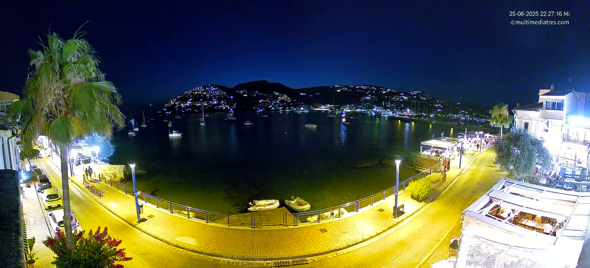 Mallorca, Port d' Andratx Sunset Live Cam - Balearic Islands, Spain