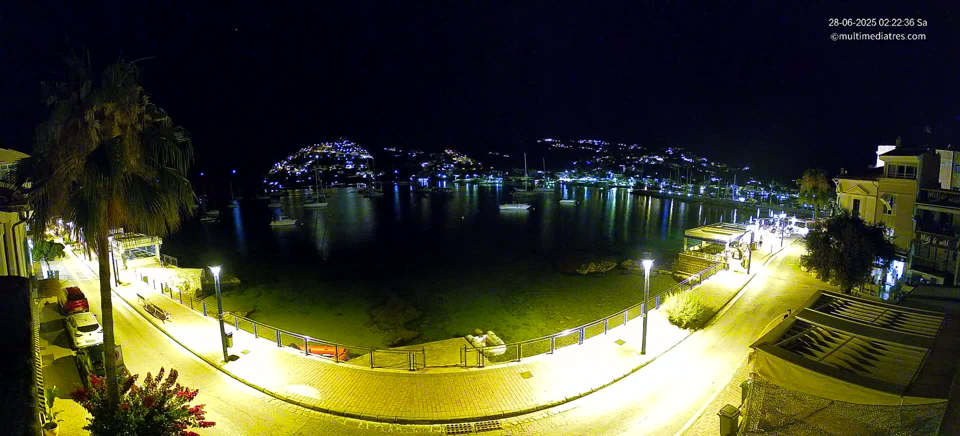 Mallorca, Port d' Andratx Sunset Live Cam - Balearic Islands, Spain