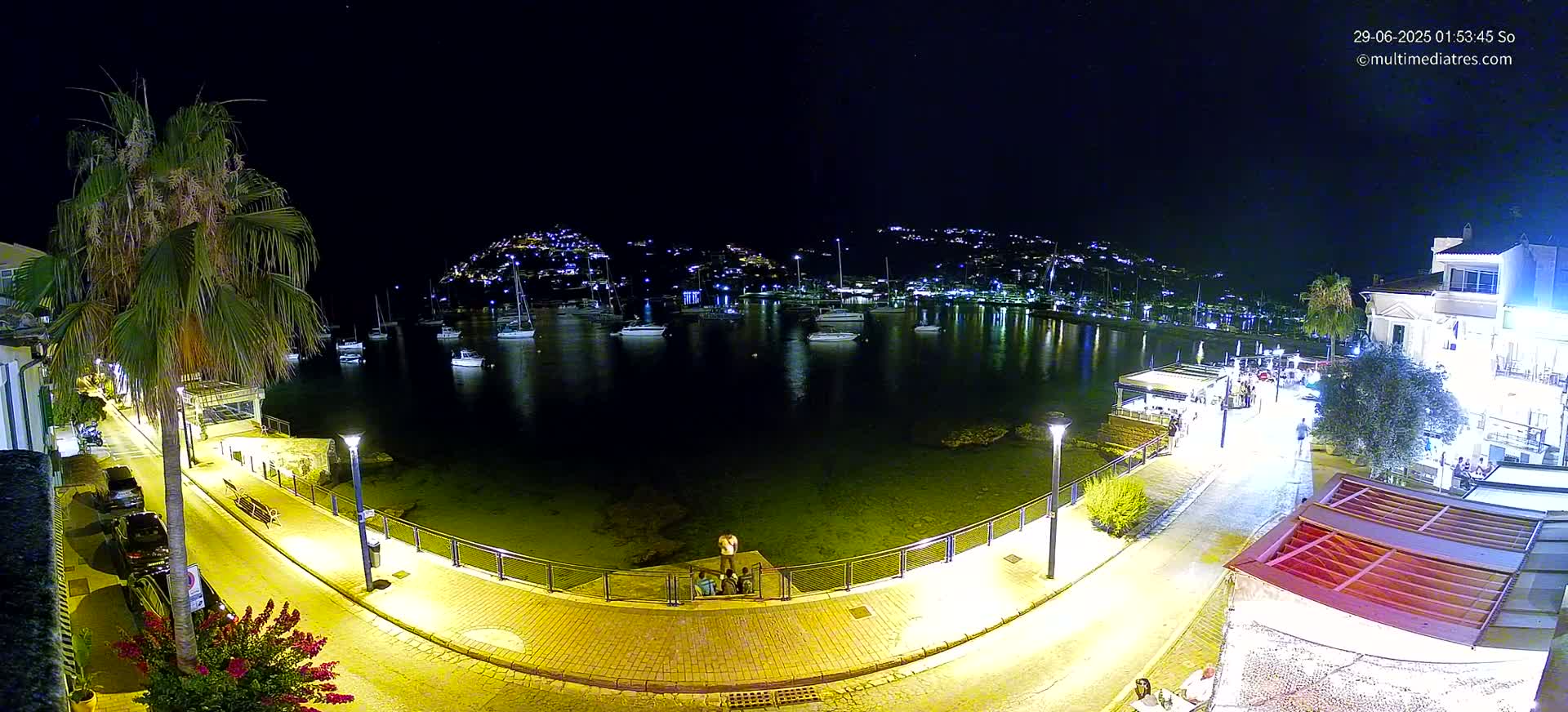 Mallorca, Port d' Andratx Sunset Live Cam - Balearic Islands, Spain