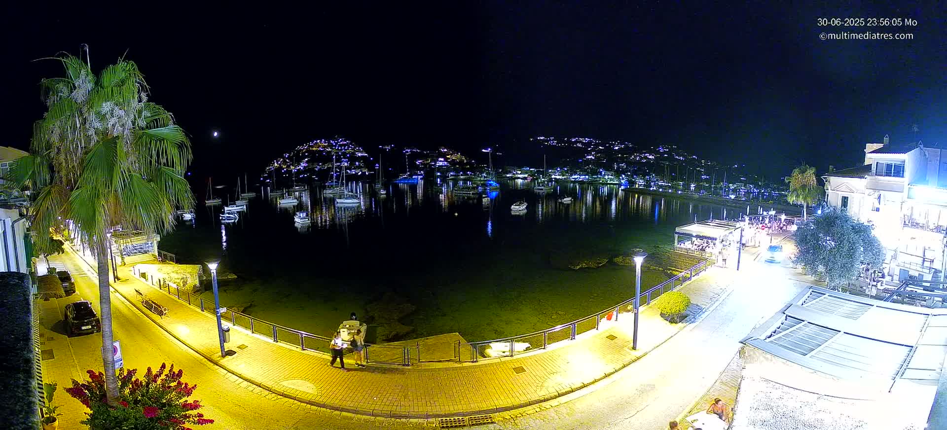 Mallorca, Port d' Andratx Sunset Live Cam - Balearic Islands, Spain