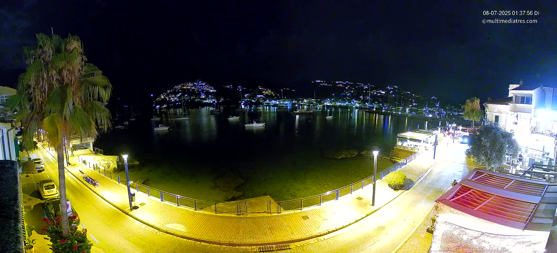 Mallorca, Port d' Andratx Sunset Live Cam - Balearic Islands, Spain