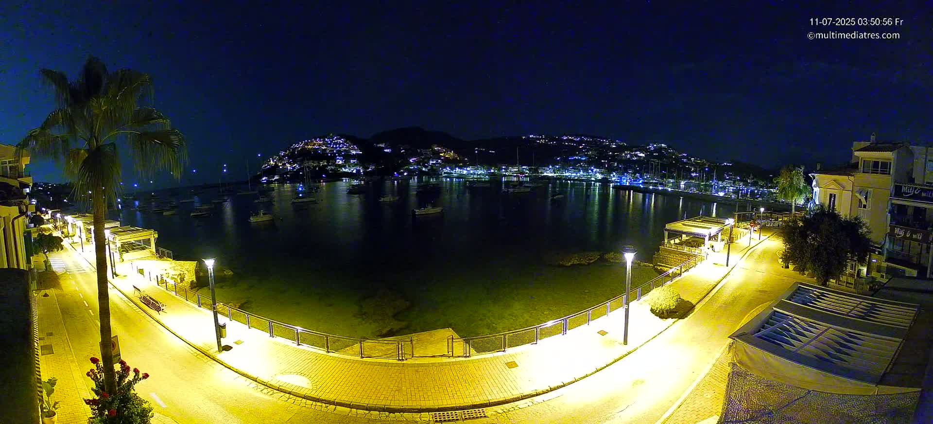 Mallorca, Port d' Andratx Sunset Live Cam - Balearic Islands, Spain