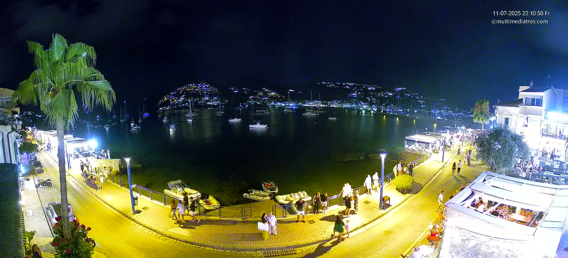 Mallorca, Port d' Andratx Sunset Live Cam - Balearic Islands, Spain