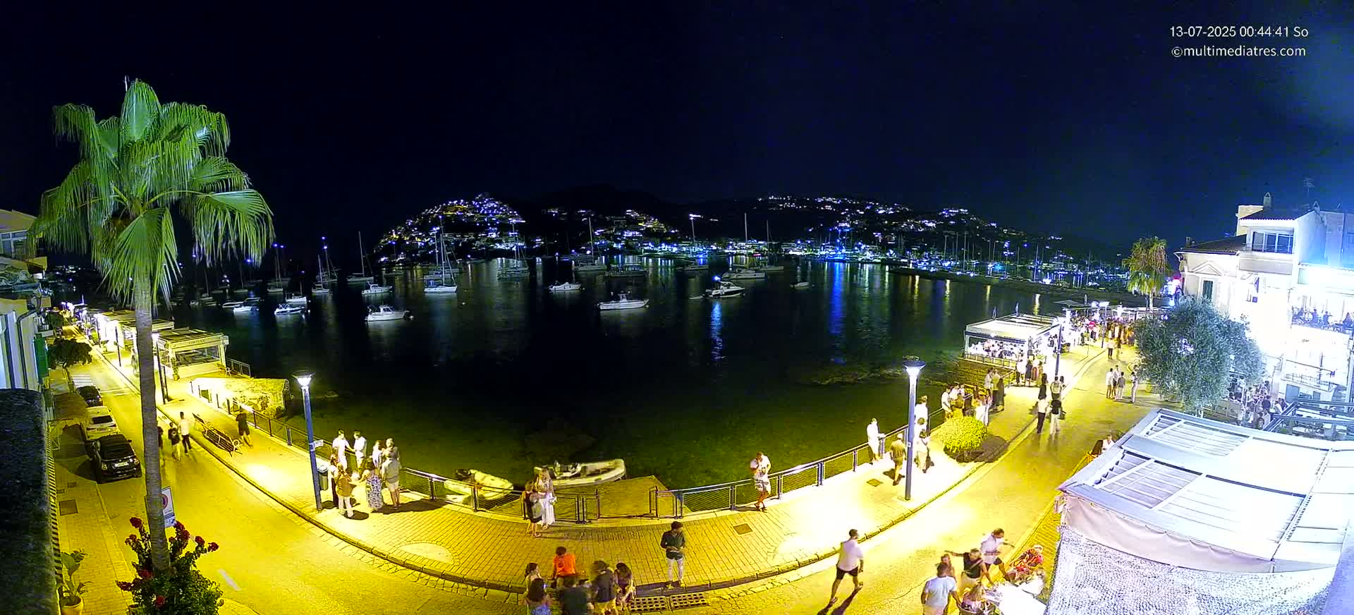 Mallorca, Port d' Andratx Sunset Live Cam - Balearic Islands, Spain