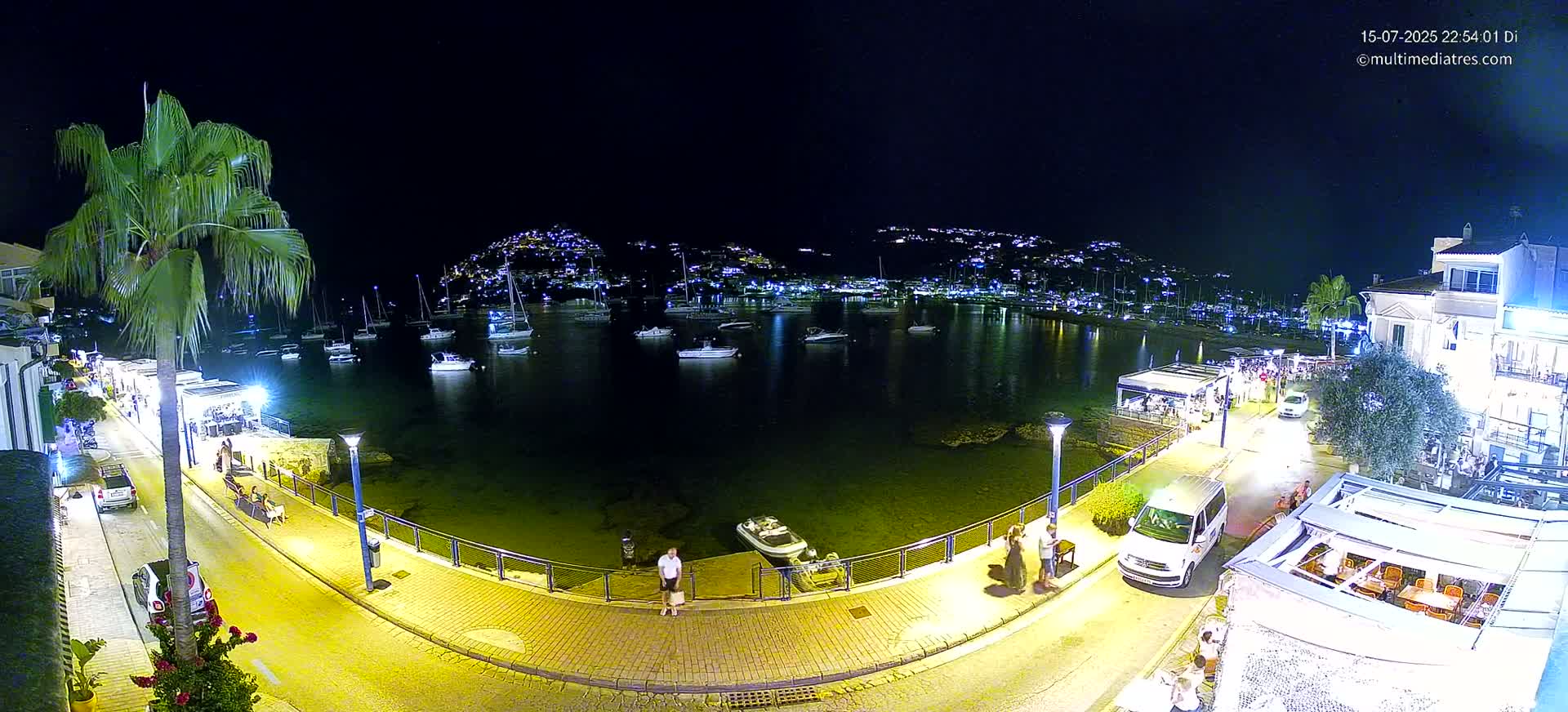 Mallorca, Port d' Andratx Sunset Live Cam - Balearic Islands, Spain