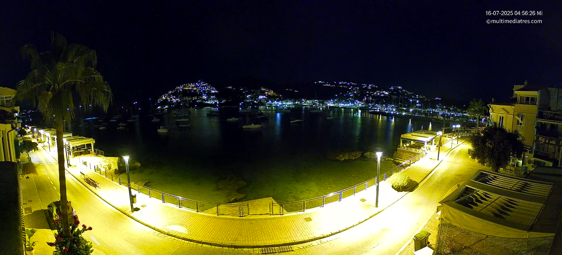 Mallorca, Port d' Andratx Sunset Live Cam - Balearic Islands, Spain