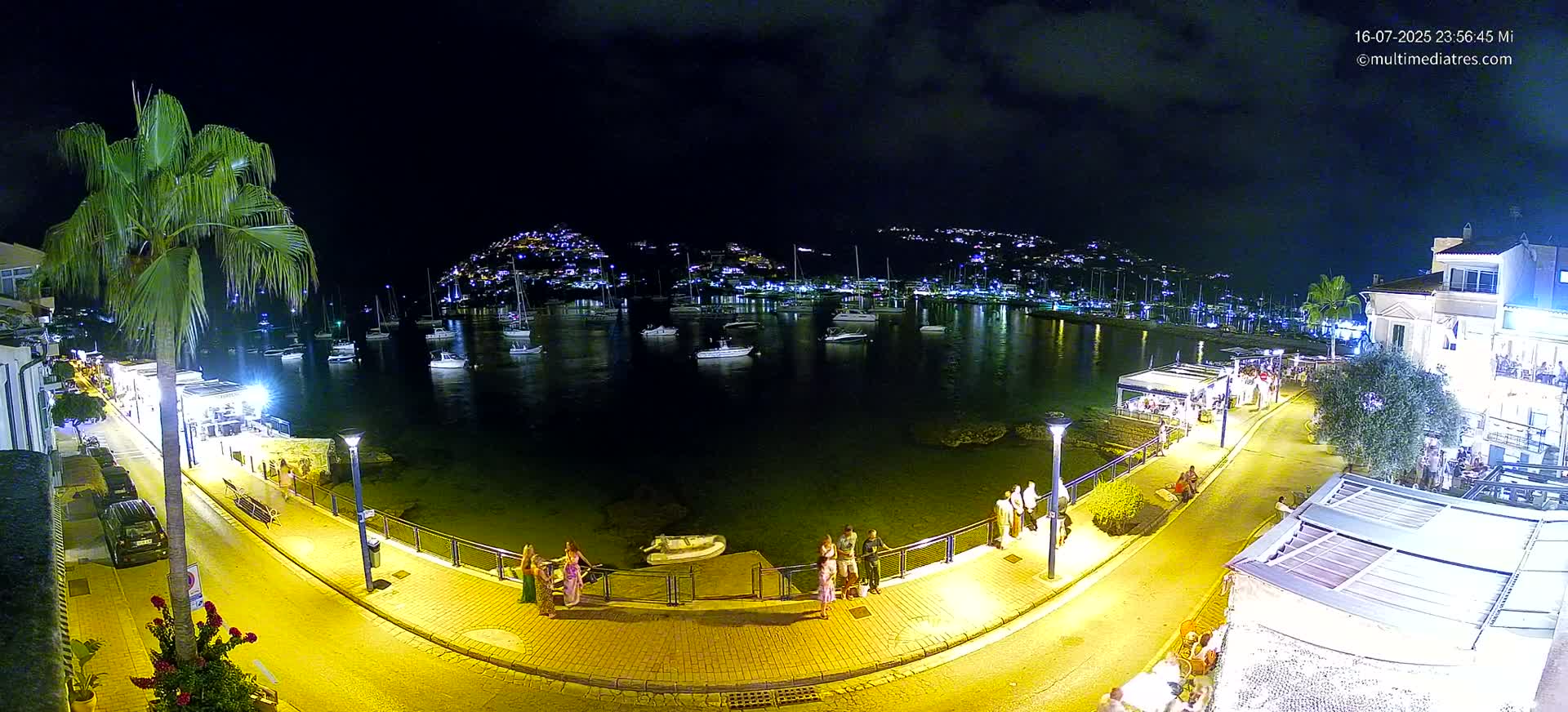 Mallorca, Port d' Andratx Sunset Live Cam - Balearic Islands, Spain