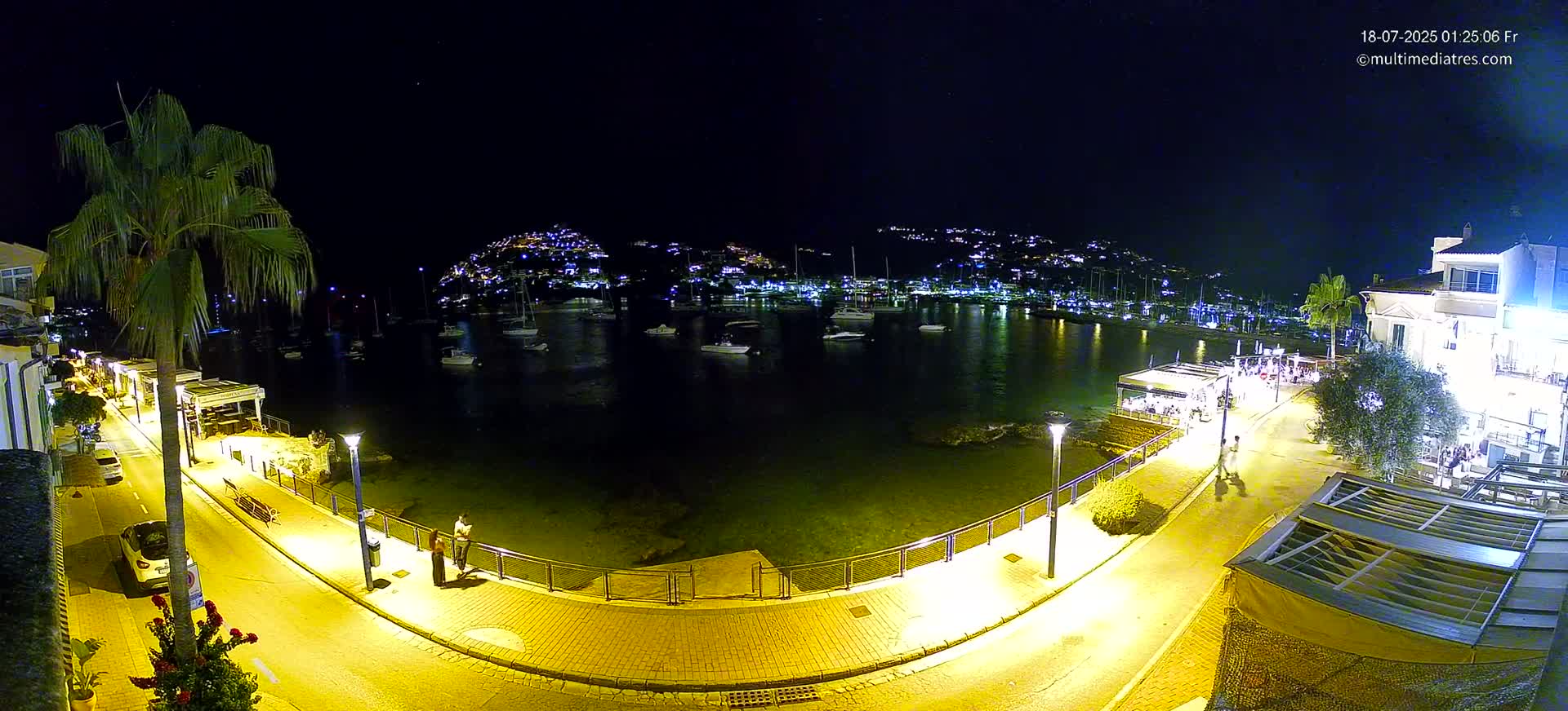 Mallorca, Port d' Andratx Sunset Live Cam - Balearic Islands, Spain
