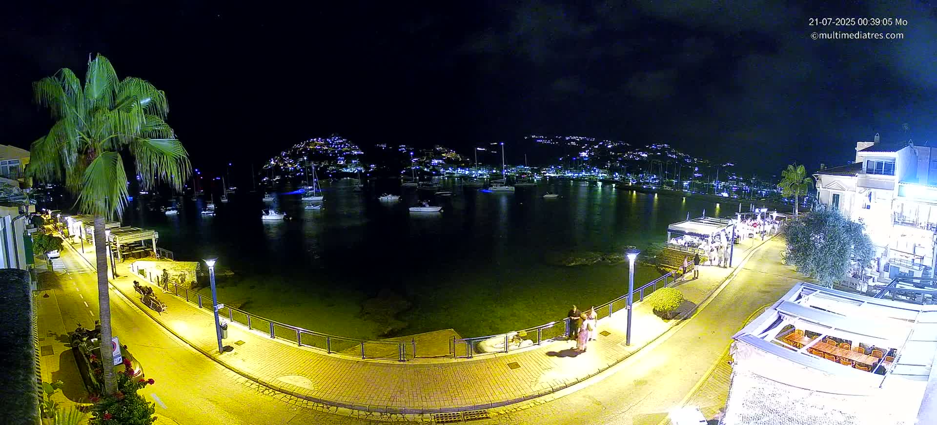Mallorca, Port d' Andratx Sunset Live Cam - Balearic Islands, Spain