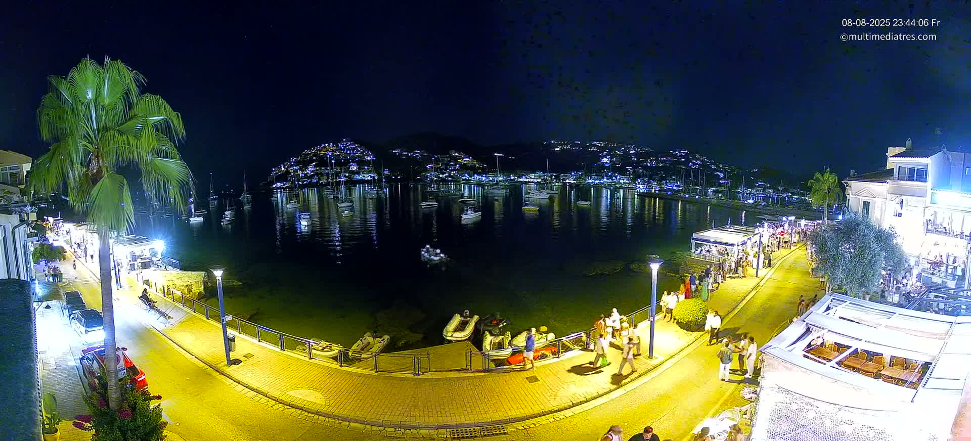 Mallorca, Port d' Andratx Sunset Live Cam - Balearic Islands, Spain