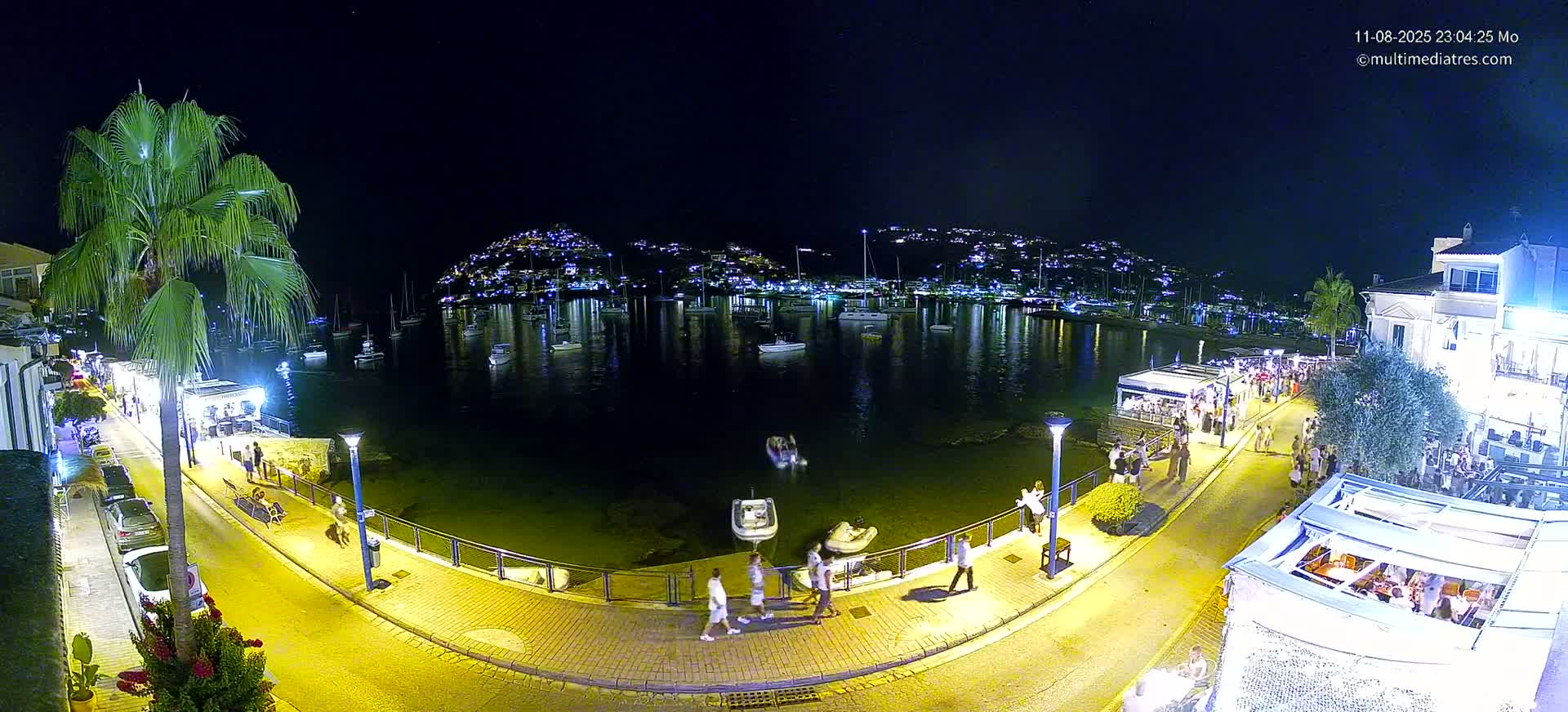 Mallorca, Port d' Andratx Sunset Live Cam - Balearic Islands, Spain