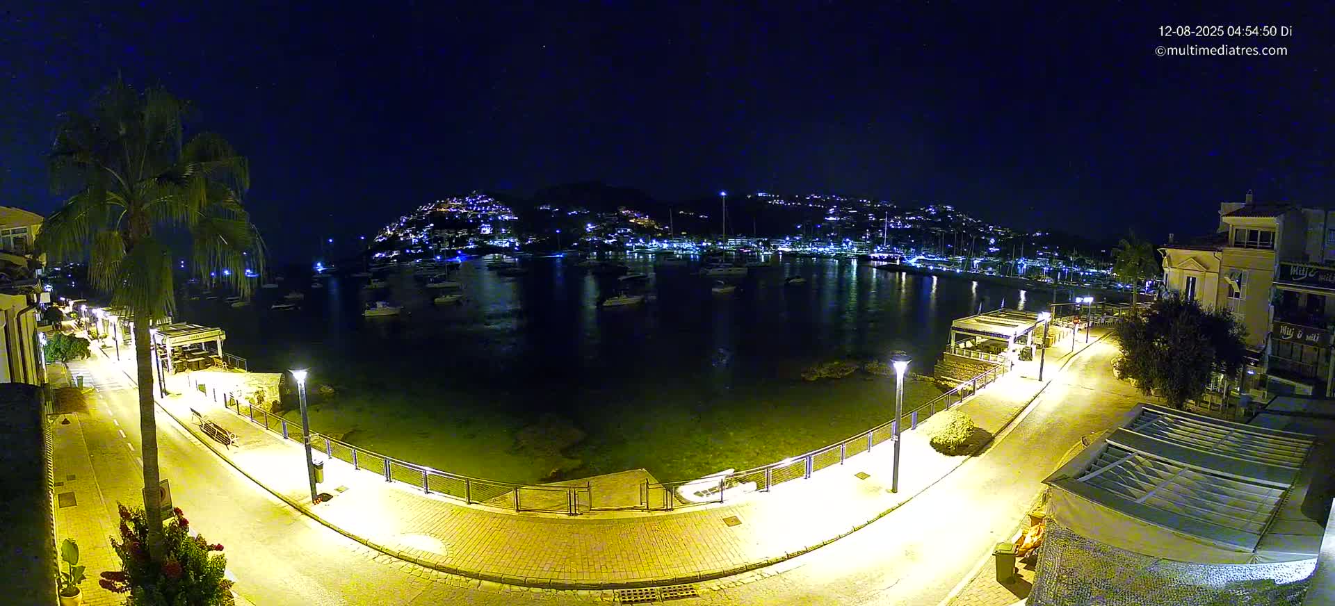 Mallorca, Port d' Andratx Sunset Live Cam - Balearic Islands, Spain