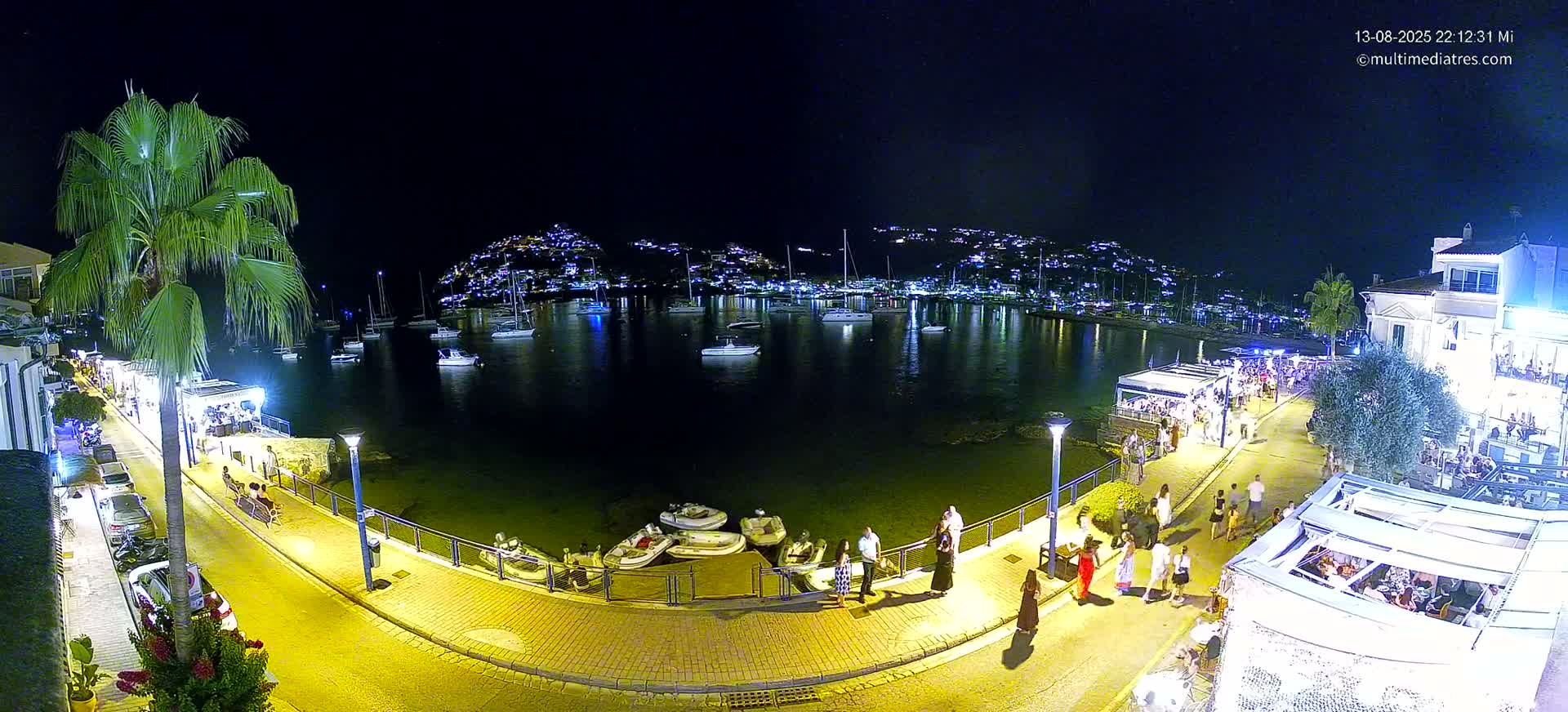 Mallorca, Port d' Andratx Sunset Live Cam - Balearic Islands, Spain