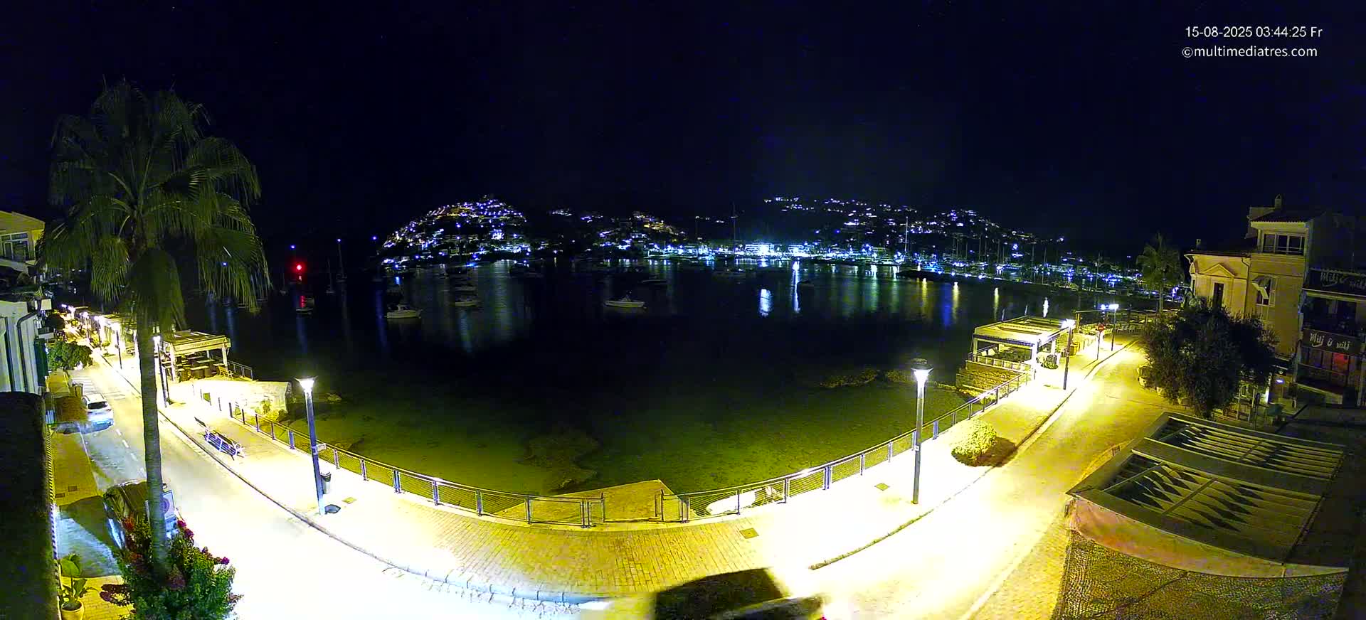 Mallorca, Port d' Andratx Sunset Live Cam - Balearic Islands, Spain