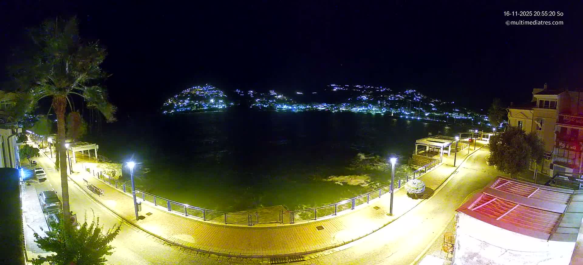 Mallorca, Port d' Andratx Sunset Live Cam - Balearic Islands, Spain