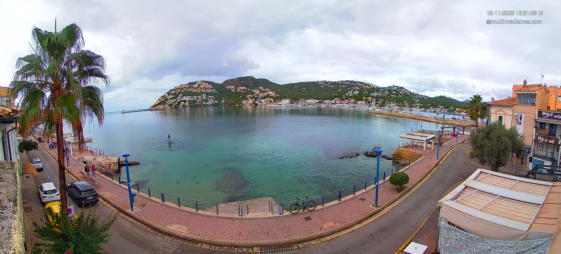 Mallorca, Port d' Andratx Sunset Live Cam - Balearic Islands, Spain