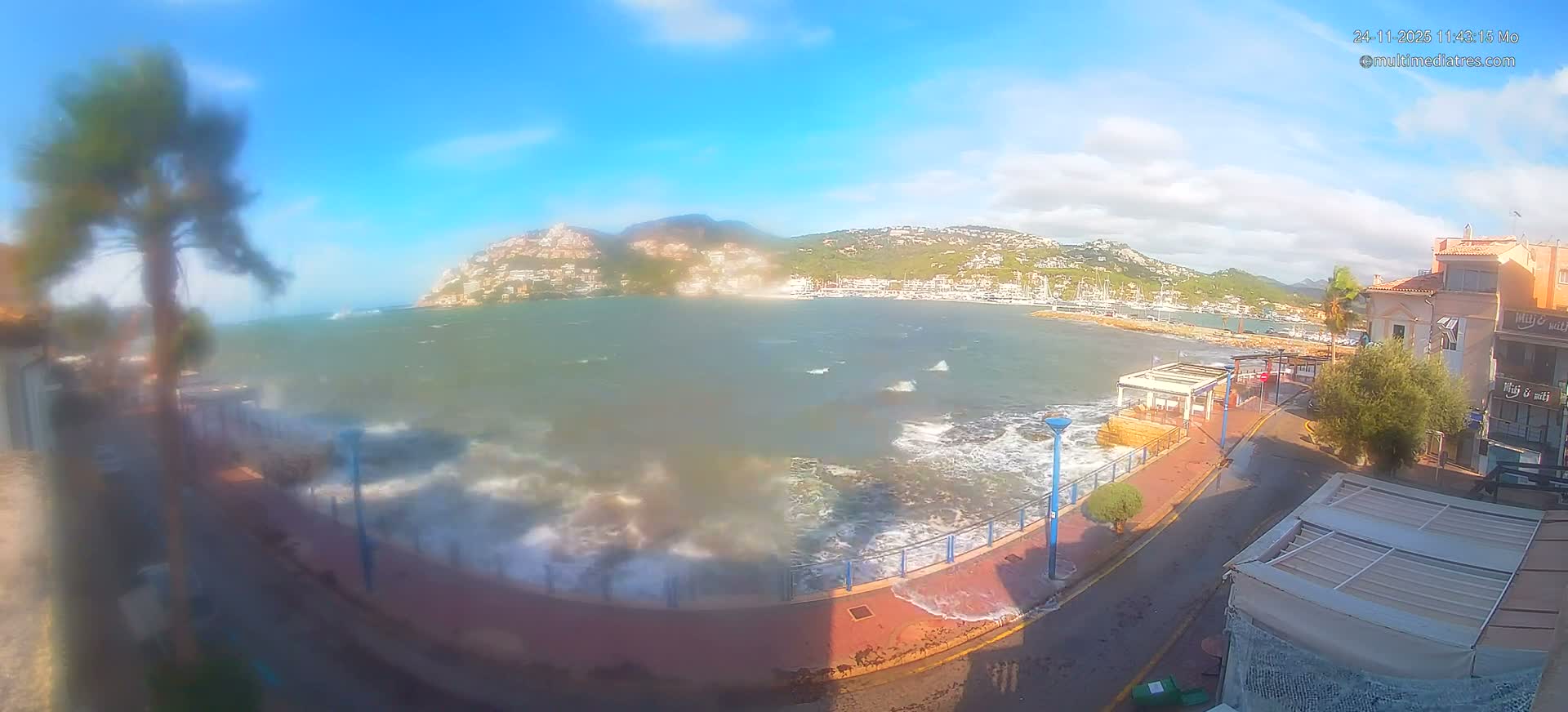 Mallorca, Port d' Andratx Sunset Live Cam - Balearic Islands, Spain