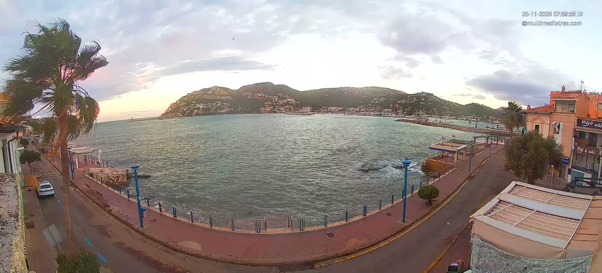 Mallorca, Port d' Andratx Sunset Live Cam - Balearic Islands, Spain