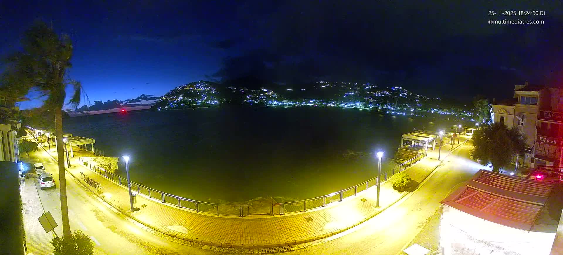 Mallorca, Port d' Andratx Sunset Live Cam - Balearic Islands, Spain