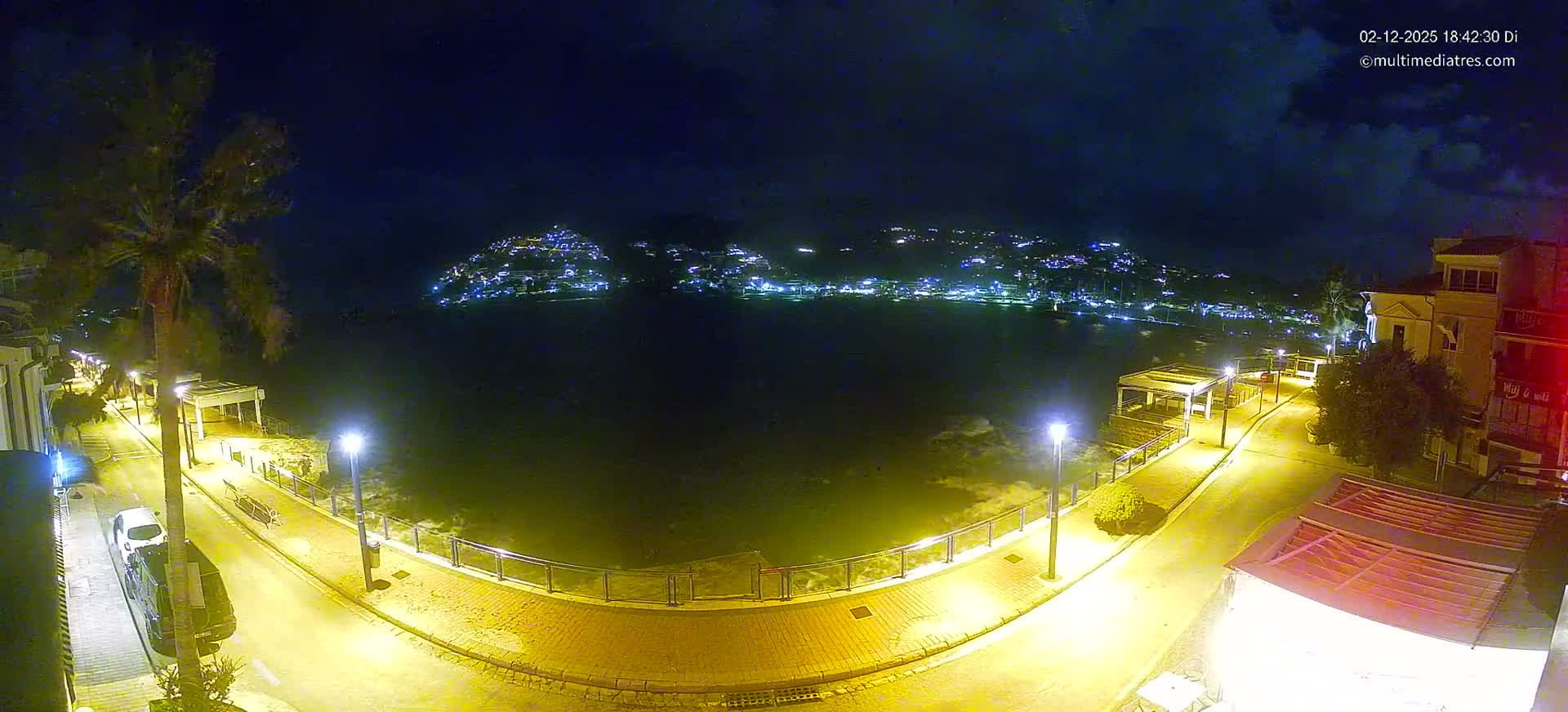 Mallorca, Port d' Andratx Sunset Live Cam - Balearic Islands, Spain