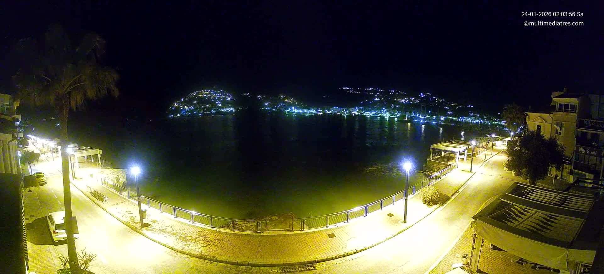 Mallorca, Port d' Andratx Sunset Live Cam - Balearic Islands, Spain