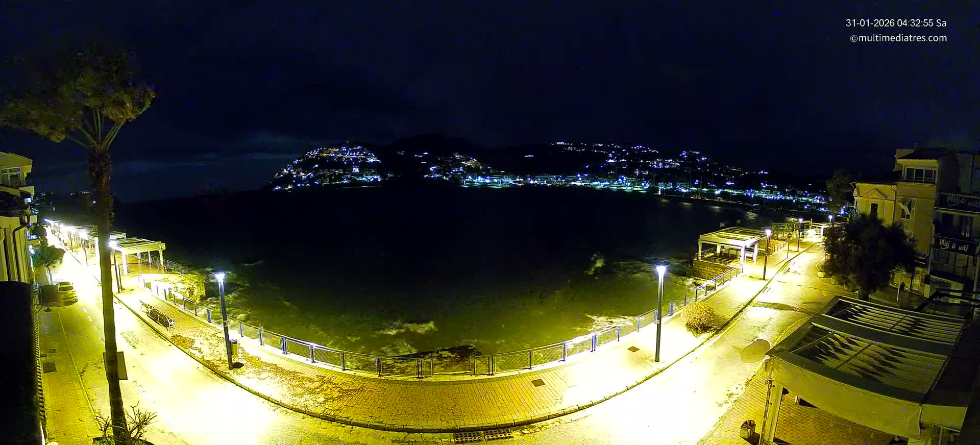 Mallorca, Port d' Andratx Sunset Live Cam - Balearic Islands, Spain