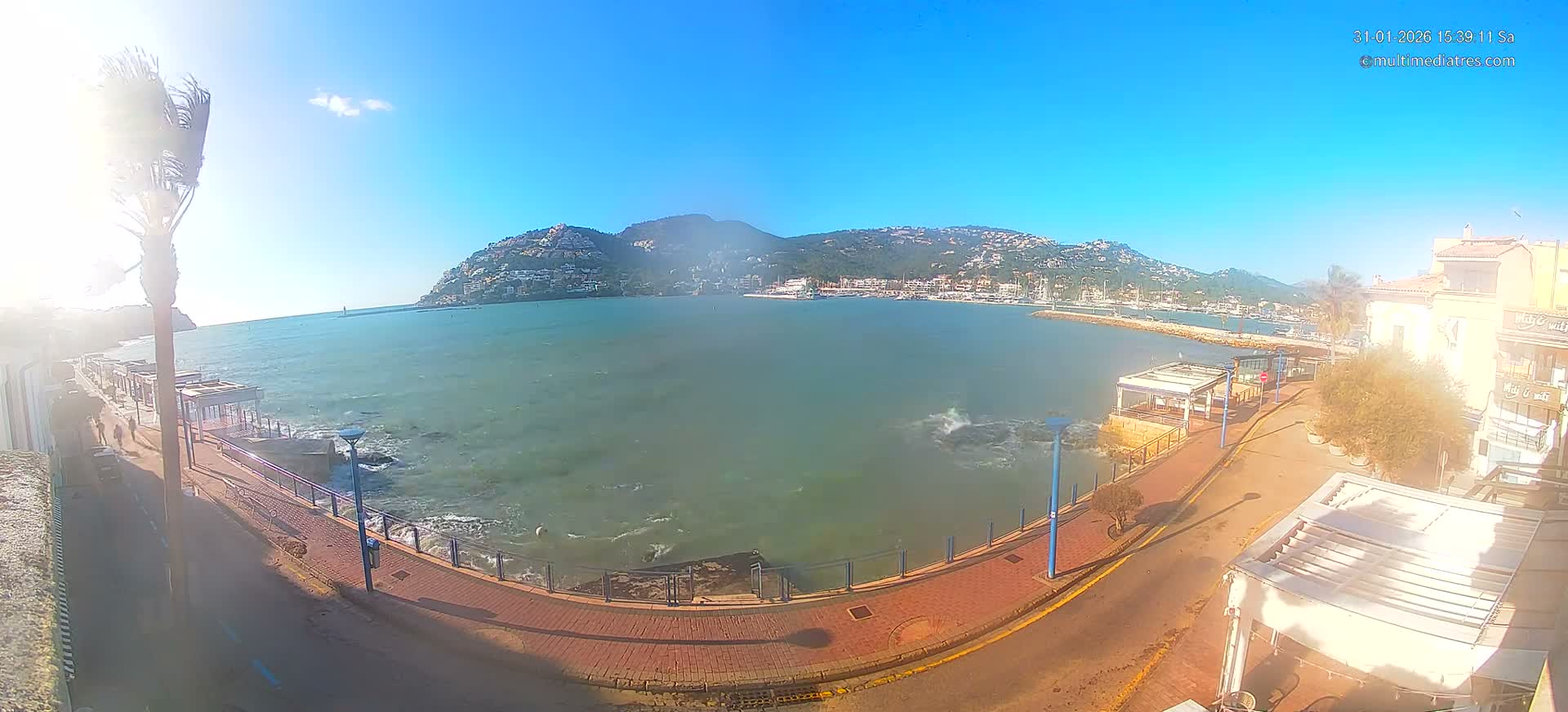 Mallorca, Port d' Andratx Sunset Live Cam - Balearic Islands, Spain