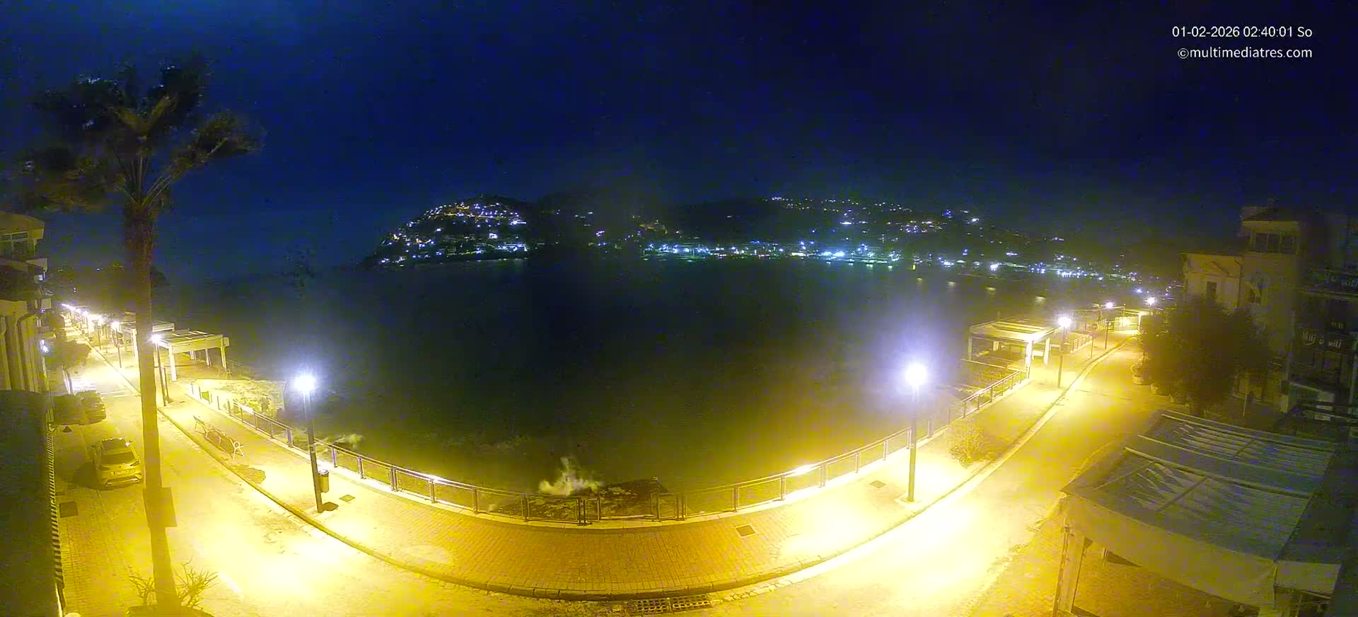 Mallorca, Port d' Andratx Sunset Live Cam - Balearic Islands, Spain