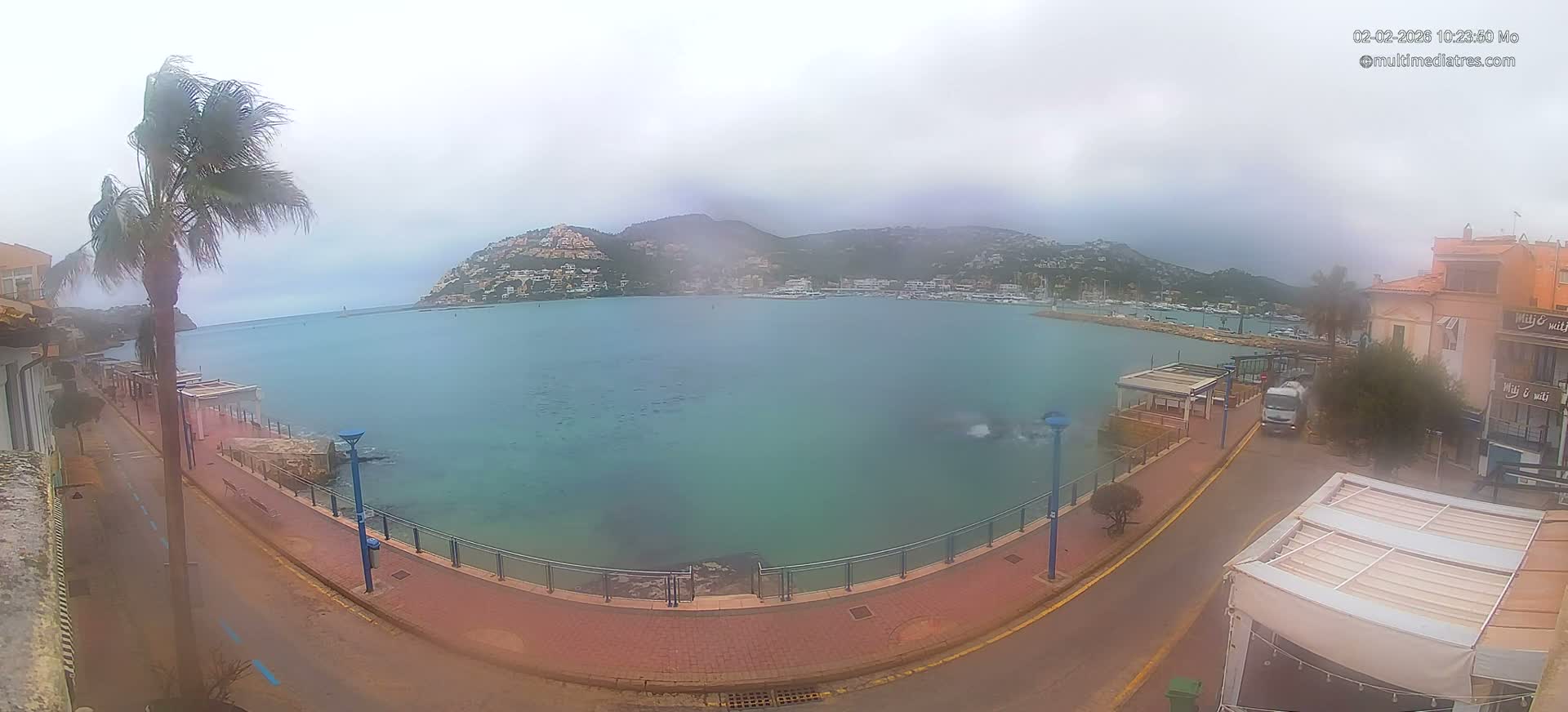 Mallorca, Port d' Andratx Sunset Live Cam - Balearic Islands, Spain