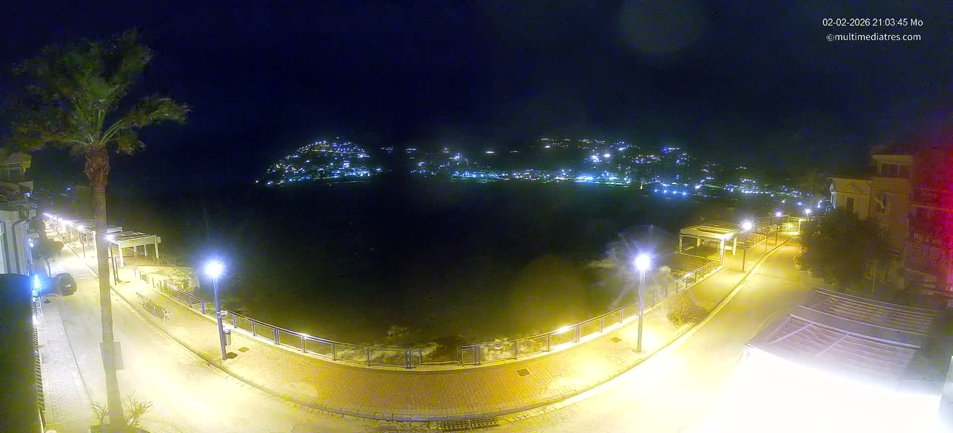Mallorca, Port d' Andratx Sunset Live Cam - Balearic Islands, Spain