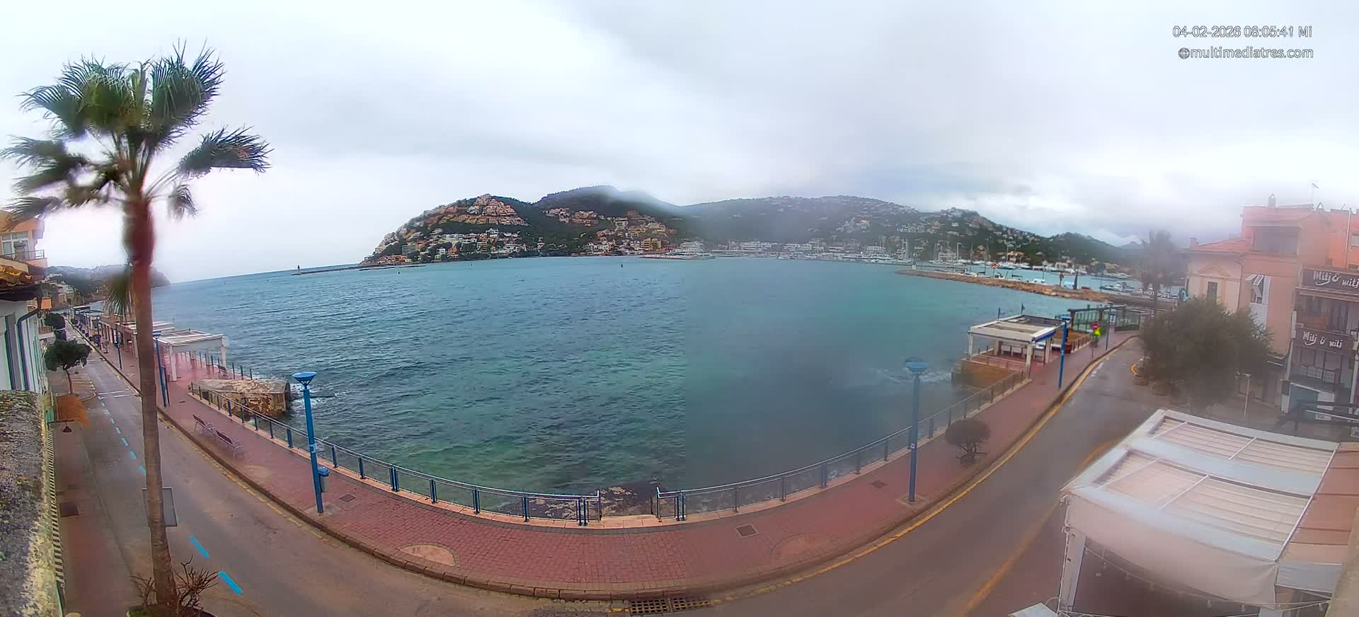 Mallorca, Port d' Andratx Sunset Live Cam - Balearic Islands, Spain