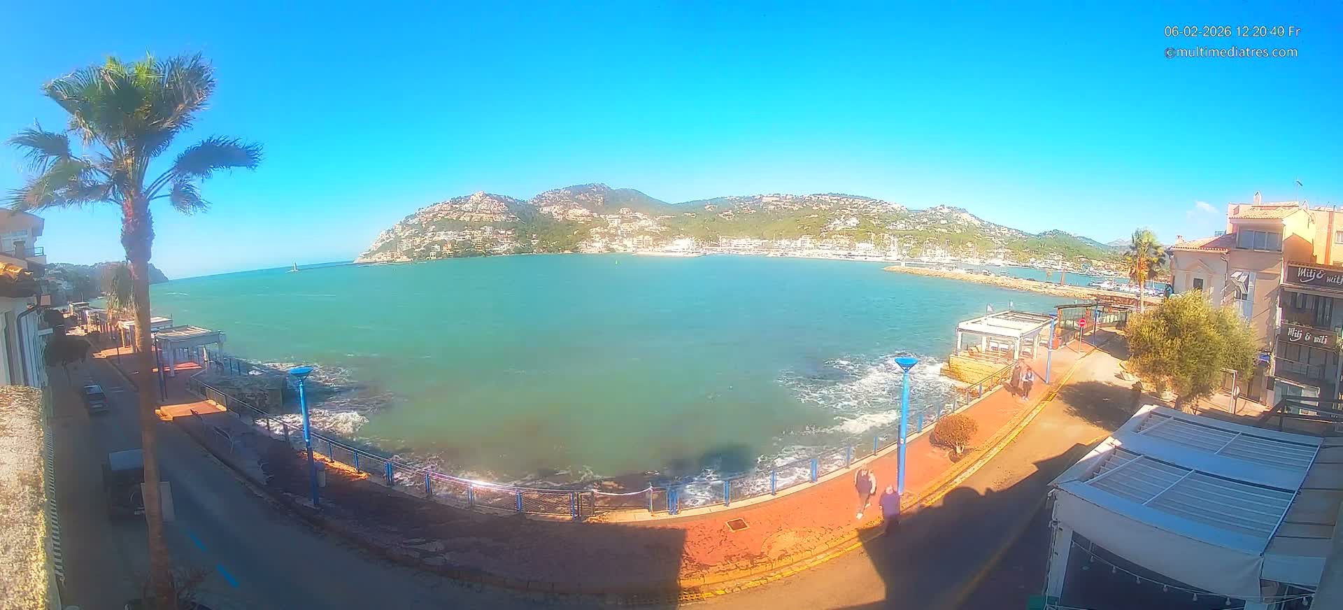 Mallorca, Port d' Andratx Sunset Live Cam - Balearic Islands, Spain