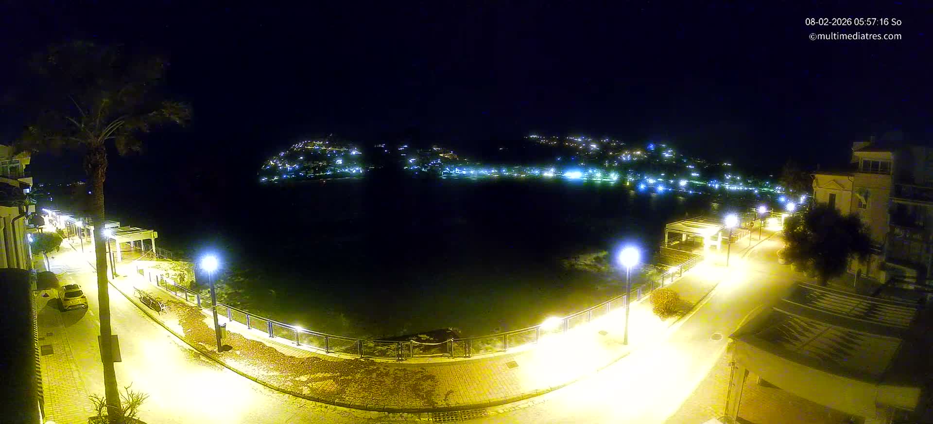 Mallorca, Port d' Andratx Sunset Live Cam - Balearic Islands, Spain