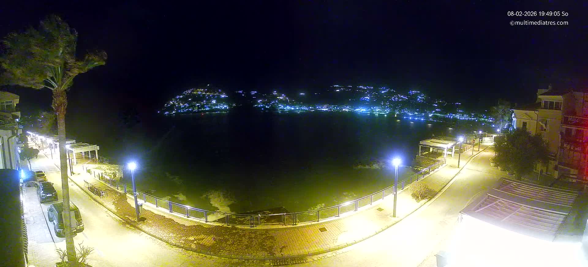 Mallorca, Port d' Andratx Sunset Live Cam - Balearic Islands, Spain