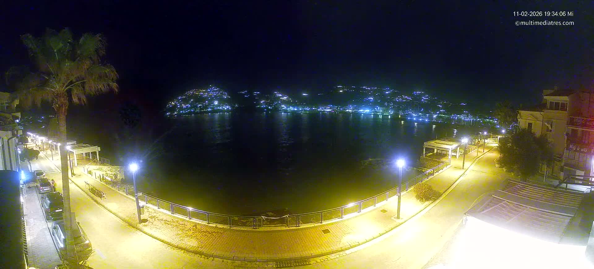 Mallorca, Port d' Andratx Sunset Live Cam - Balearic Islands, Spain