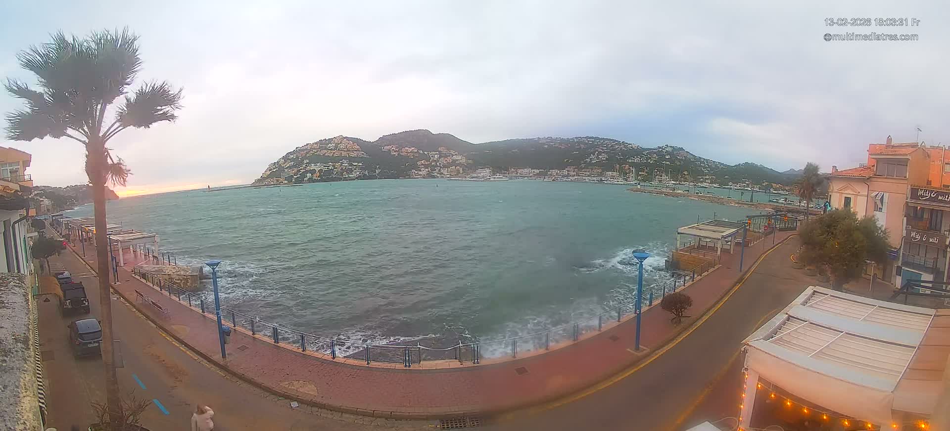 Mallorca, Port d' Andratx Sunset Live Cam - Balearic Islands, Spain