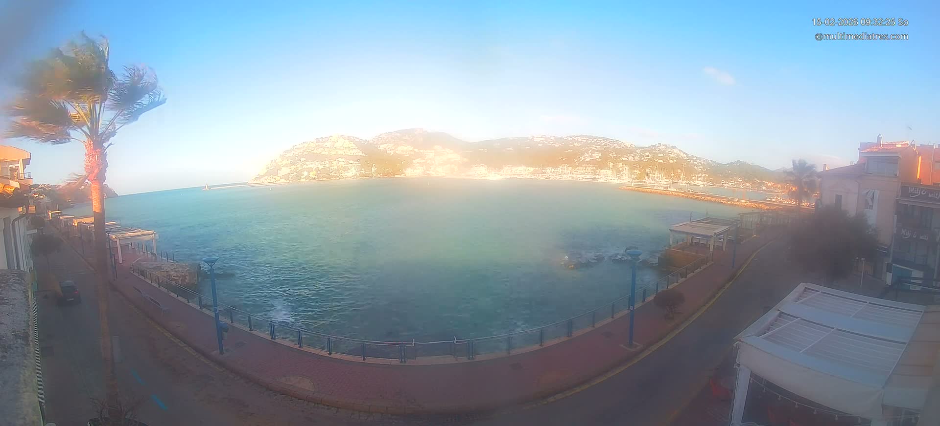 Mallorca, Port d' Andratx Sunset Live Cam - Balearic Islands, Spain