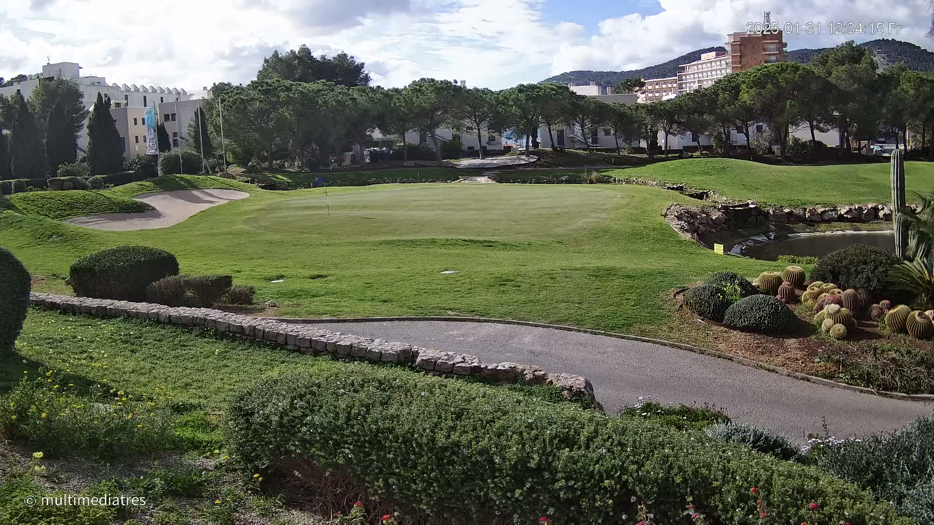 Mallorca, Andratx Golf Club Camp de Mar Live Cam -  Balearic Islands, Spain
