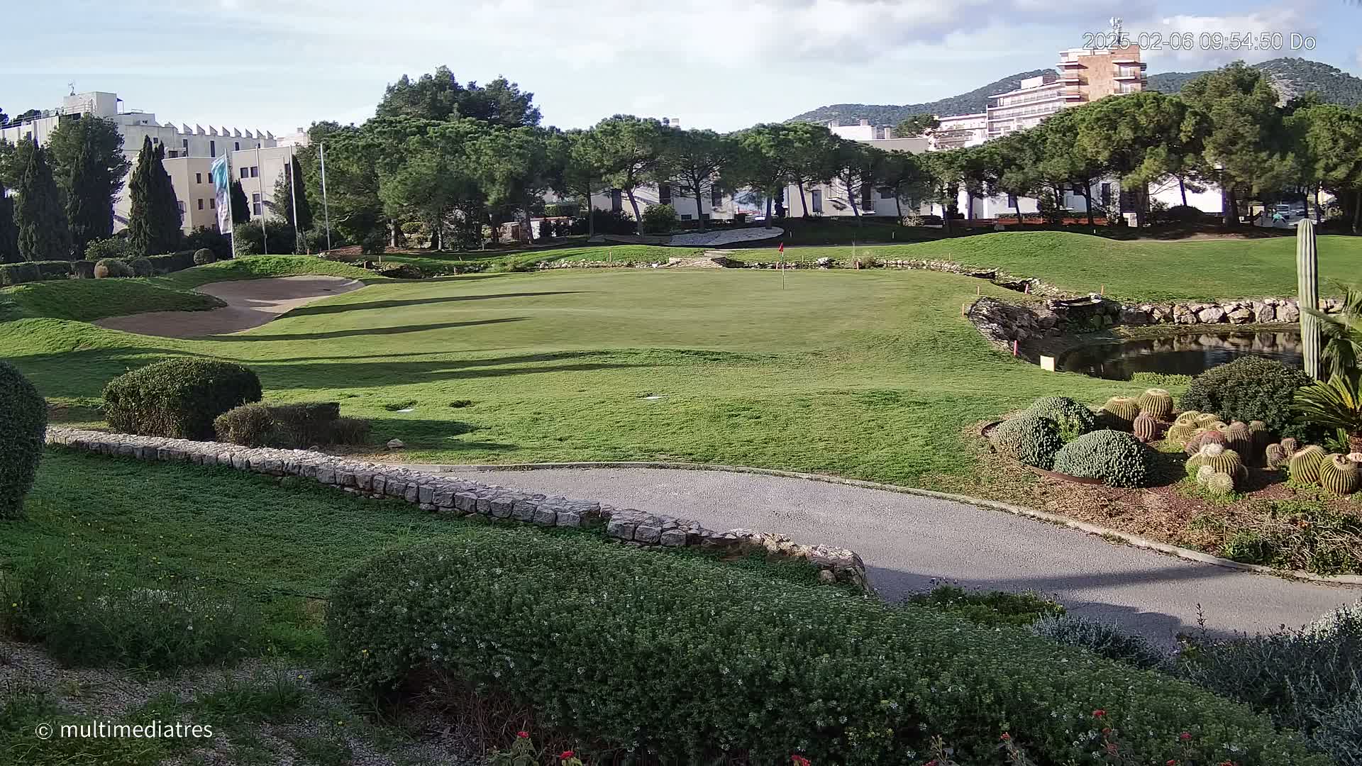 Mallorca, Andratx Golf Club Camp de Mar Live Cam -  Balearic Islands, Spain