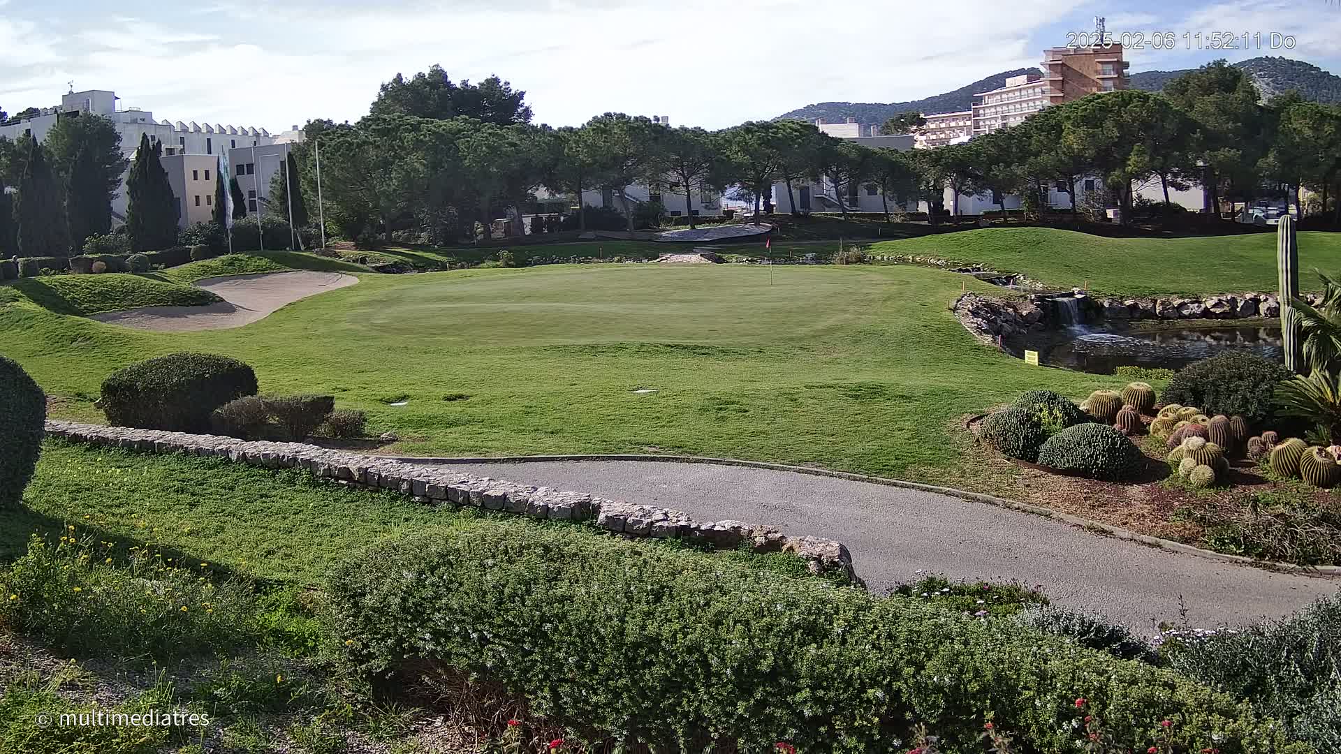 Mallorca, Andratx Golf Club Camp de Mar Live Cam -  Balearic Islands, Spain