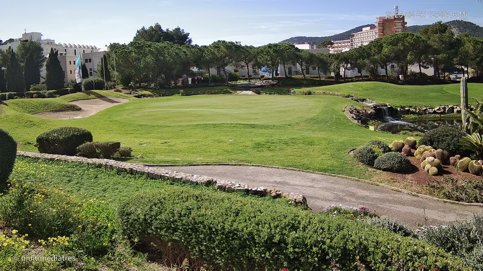 Mallorca, Andratx Golf Club Camp de Mar Live Cam -  Balearic Islands, Spain