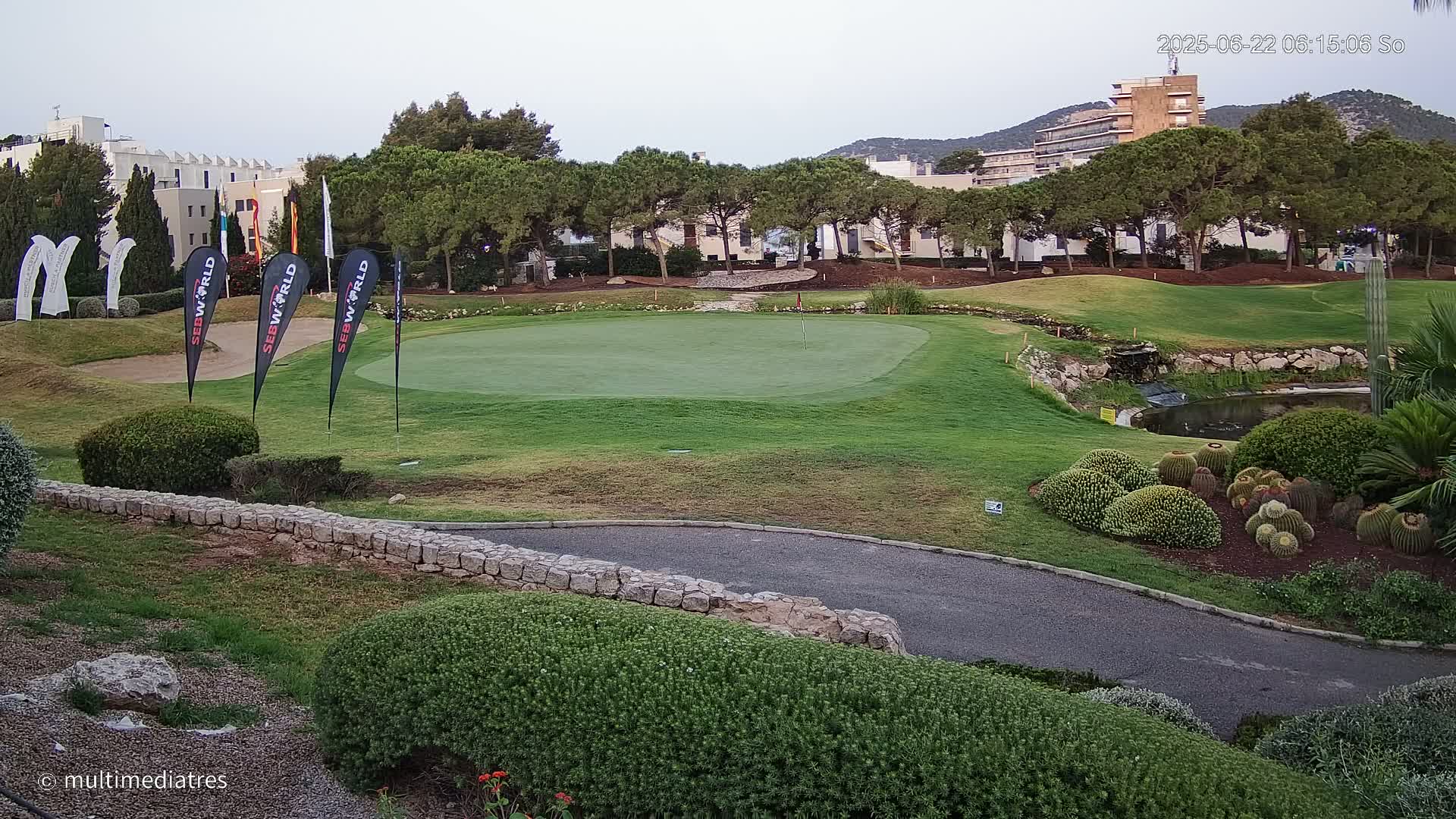 Mallorca, Andratx Golf Club Camp de Mar Live Cam -  Balearic Islands, Spain