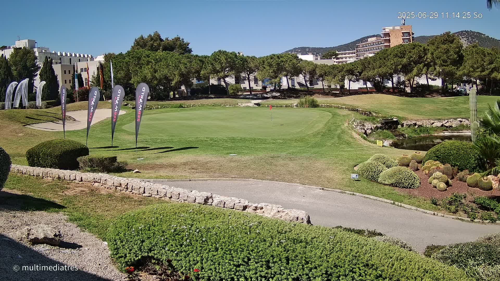 Mallorca, Andratx Golf Club Camp de Mar Live Cam -  Balearic Islands, Spain