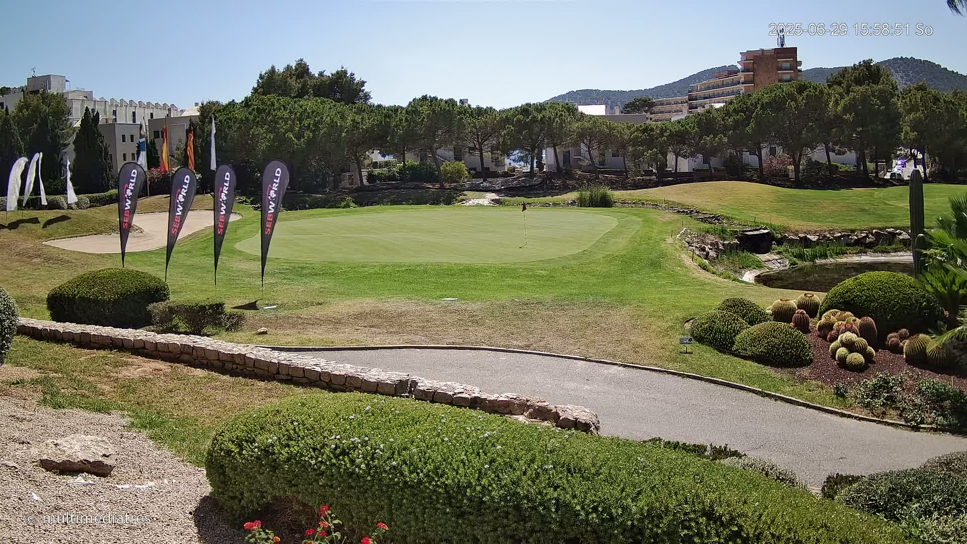 Mallorca, Andratx Golf Club Camp de Mar Live Cam -  Balearic Islands, Spain