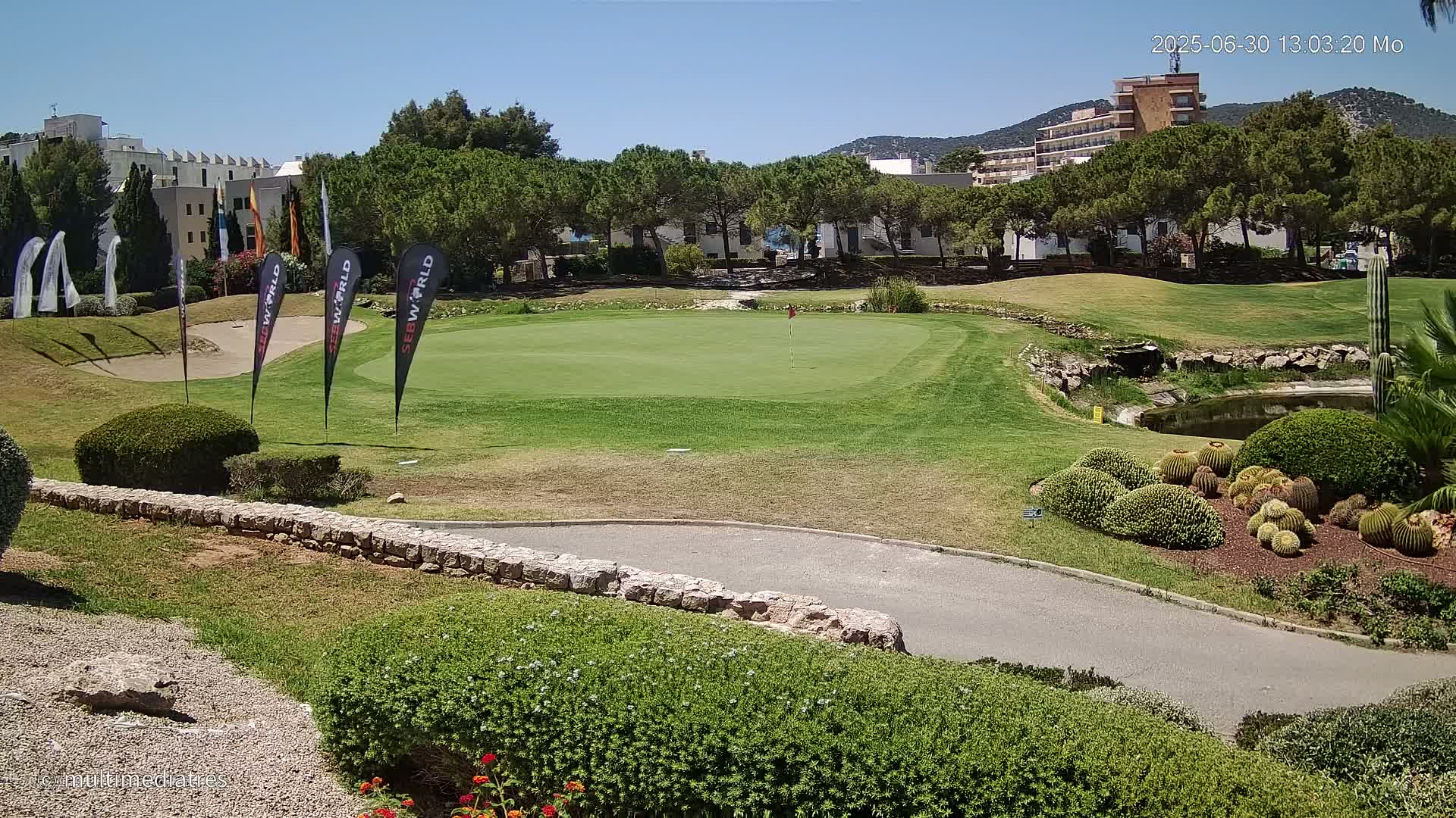 Mallorca, Andratx Golf Club Camp de Mar Live Cam -  Balearic Islands, Spain