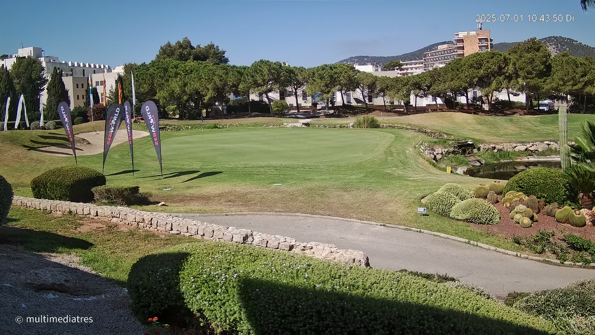 Mallorca, Andratx Golf Club Camp de Mar Live Cam -  Balearic Islands, Spain