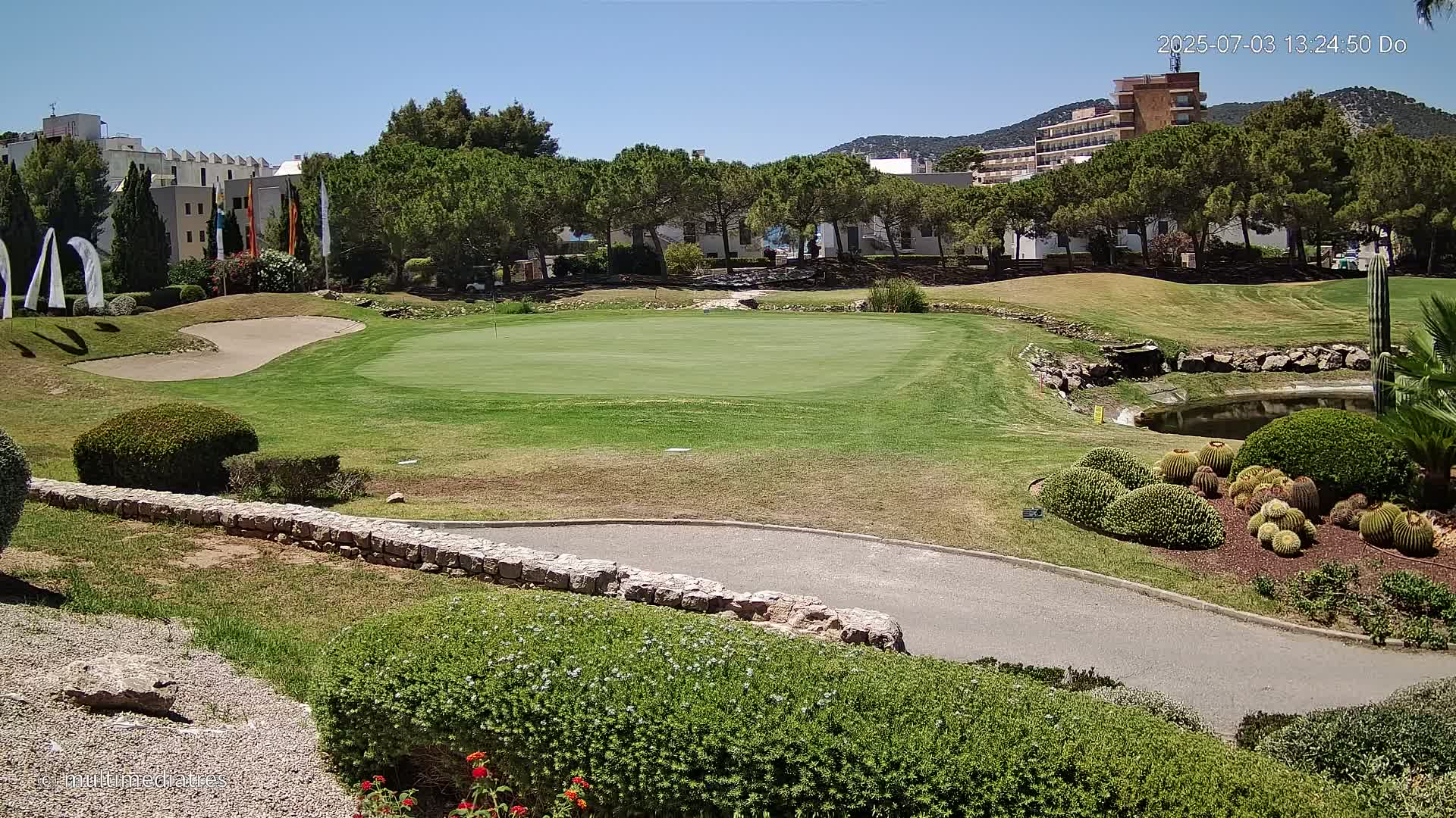 Mallorca, Andratx Golf Club Camp de Mar Live Cam -  Balearic Islands, Spain