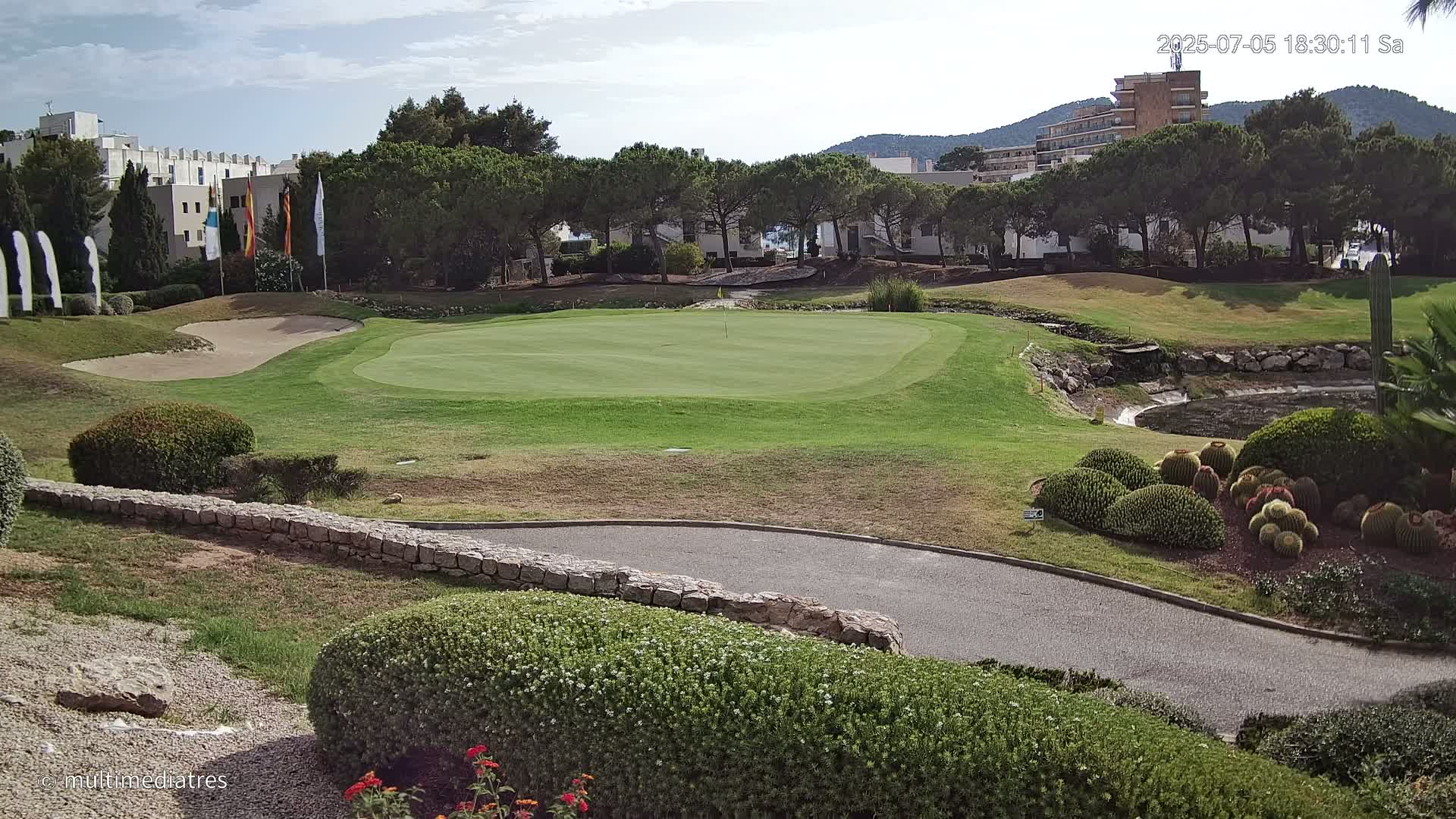 Mallorca, Andratx Golf Club Camp de Mar Live Cam -  Balearic Islands, Spain