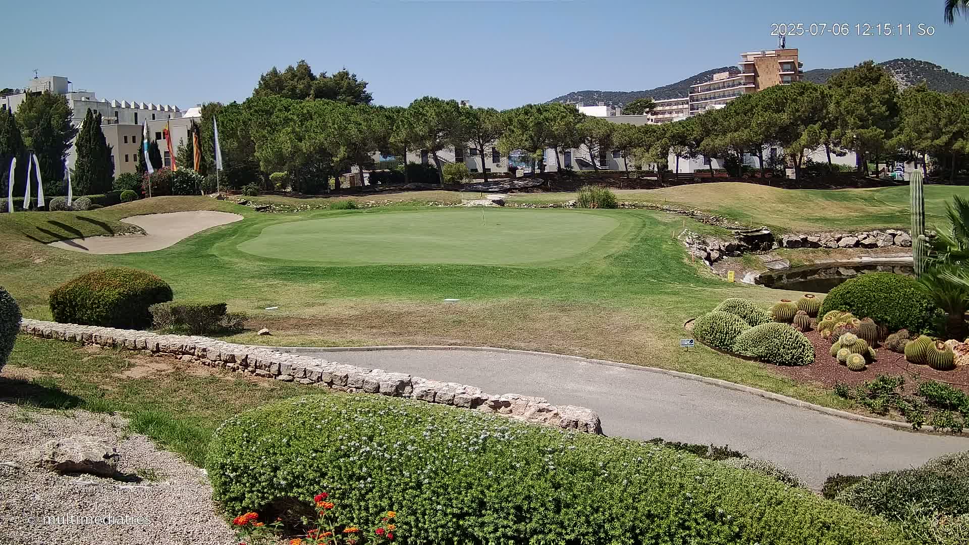 Mallorca, Andratx Golf Club Camp de Mar Live Cam -  Balearic Islands, Spain